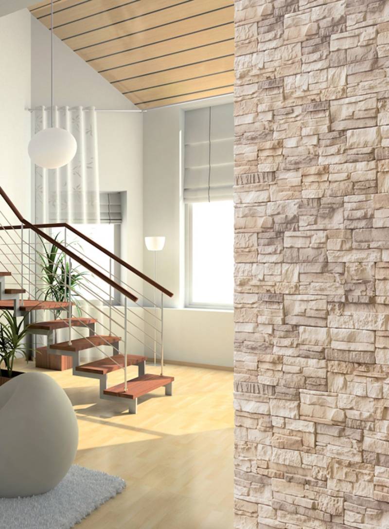 DE RYCK Eck- und Steinriemchen - Atlas Beige nuanciert Steinriemchen von DE RYCK