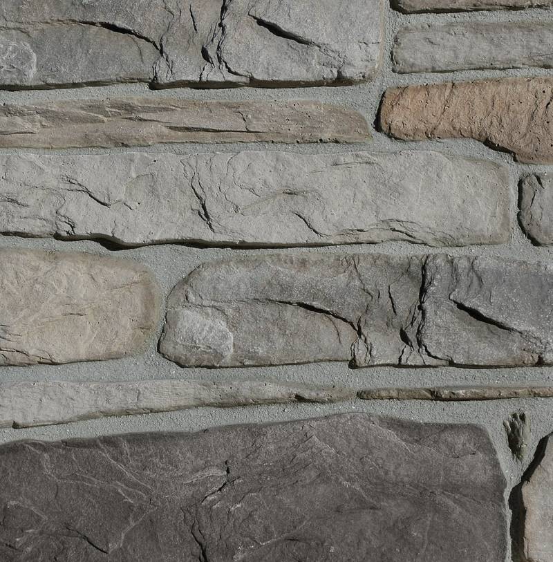 DE RYCK Eck- und Steinriemchen - Murok Sierra Grau nuanciert Steinriemchen von DE RYCK