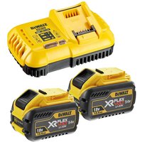 Power Set Dewalt FlexVolt DCB118Y2 (2 x 54V/18V 12,0 Ah + DCB118) von Dewalt