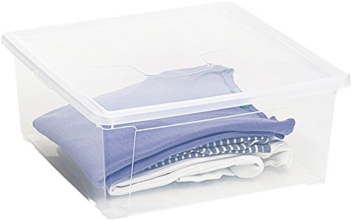 DEA HOME AUFBEWAHRUNGSBOX Easy Box L 18L-Art. 333-DEA Home, 40x40x16, TRANSPARENT, Weiß, 40 x 40 x 16 cm DEA HOME AUFBEWAHRUNGSBOX Easy Box L 18L-Art. 333-DEA Home, 40x40x16, TRANSPARENT, Weiß, 40 x 40 x 16 cm von DEA HOME