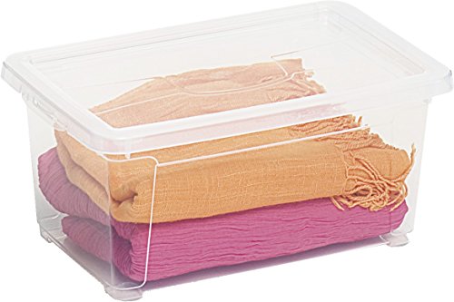 DEA HOME AUFBEWAHRUNGSBOX Easy Box XS 5L-Art. 330-DEA Home, 30x20x13, TRANSPARENT, Weiß von DEA HOME