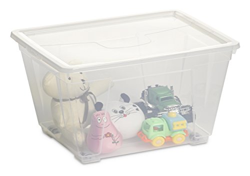 DEA HOME AUFBEWAHRUNGSBOX Easy Box XXL-H-Art. 365-DEA Home, 80x60x43, TRANSPARENT, Weiß von DEA HOME