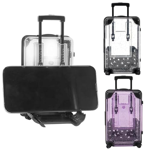 DEANKEJI 2 Stück Koffer Deko, Mini Koffer Mit der Funktion Eines Handyhalters, Realistischer Geschenk Reise, EIN Lustiges Geschenk für Reiselustige, zur Aufbewahrung von Schmuck und Haarschmuck DEANKEJI 2 Stück Koffer Deko, Mini Koffer Mit der Funktion Eines Handyhalters, Realistischer Geschenk Reise, EIN Lustiges Geschenk für Reiselustige, zur Aufbewahrung von Schmuck und Haarschmuck von DEANKEJI