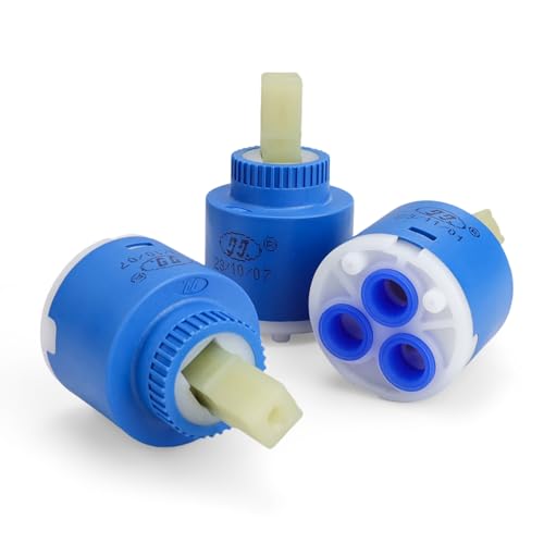 DEANKEJI 3 Stück Kartusche Wasserhahn, 35mm Wasserhahn Kartusche, Ersatzkartusche Geeignet für Küche, Bad, Badewanne, Wasserhahn Ersatzteile DEANKEJI 3 Stück Kartusche Wasserhahn, 35mm Wasserhahn Kartusche, Ersatzkartusche Geeignet für Küche, Bad, Badewanne, Wasserhahn Ersatzteile von DEANKEJI