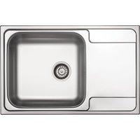 Deante - Küchenspüle aus Edelstahl 79 x 50 cm mit integriertem Abtropfgestell Soul ZEO011C edelstahl gebürstet von DEANTE