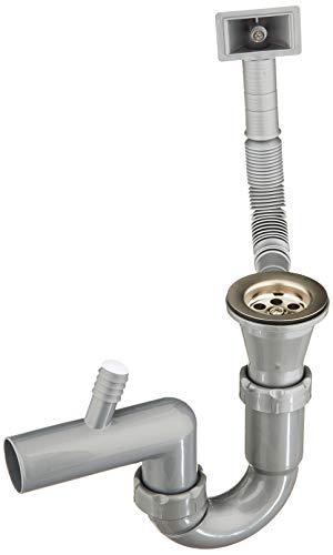 Deante Siphon für Spülen aus Edelstahl mit Einzelschale ZXY 9921, grau Deante Siphon für Spülen aus Edelstahl mit Einzelschale ZXY 9921, grau von DEANTE