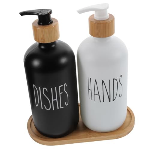 DEARMAMY 1 Satz Lotionsflasche Spender schäumend einfach flüssig Bad Seifenbehälter Lotionhalter pp von DEARMAMY