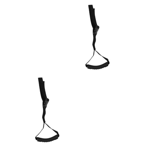 DEARMAMY 2 Stück Auto älterer Assistent Griff tragbar Universal- Unterstützung Griffe einstellbar Auto Griffhilfe Fahrzeugstützgriff Auto-Assist-Griffband Kfz-Stehhilfe Griff Griff pp Black von DEARMAMY