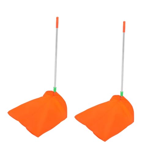 DEARMAMY 2 Stück Teiliges Winddichter Aluminium Kehrschaufeln mit Langem Griff Leichte Robuste Stand-kehrschaufeln für Garten Haushalt Effiziente Laub Müllaufnahme Orange DEARMAMY 2 Stück Teiliges Winddichter Aluminium Kehrschaufeln mit Langem Griff Leichte Robuste Stand-kehrschaufeln für Garten Haushalt Effiziente Laub Müllaufnahme Orange von DEARMAMY