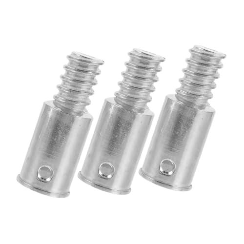 DEARMAMY 3 Stück Aluminiumlegierung Gewindeverbinder Besenstiel Adapter Kompatibel mit Teleskopstangen Langlebiger Ersatz für Stielenden Einfache Montage Vielseitig Einsetzbar DEARMAMY 3 Stück Aluminiumlegierung Gewindeverbinder Besenstiel Adapter Kompatibel mit Teleskopstangen Langlebiger Ersatz für Stielenden Einfache Montage Vielseitig Einsetzbar von DEARMAMY