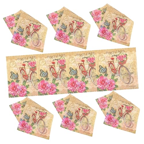 DEARMAMY 40 Blatt Dekorative Papierservietten im Vintage Stil Kreative Partyservietten für Hochzeiten Abendessen und Feierlichkeiten Pakete À Zufällige Muster DEARMAMY 40 Blatt Dekorative Papierservietten im Vintage Stil Kreative Partyservietten für Hochzeiten Abendessen und Feierlichkeiten Pakete À Zufällige Muster von DEARMAMY