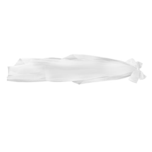 DEARMAMY Eleganter Doppel-lagen Brautschleier mit Schleifenclip Atmungsaktives Weißes Netz Vielseitiges Hochzeits-accessoire für Traditionelle und Moderne Brautfeiern Fein Gearbeitet für DEARMAMY Eleganter Doppel-lagen Brautschleier mit Schleifenclip Atmungsaktives Weißes Netz Vielseitiges Hochzeits-accessoire für Traditionelle und Moderne Brautfeiern Fein Gearbeitet für von DEARMAMY