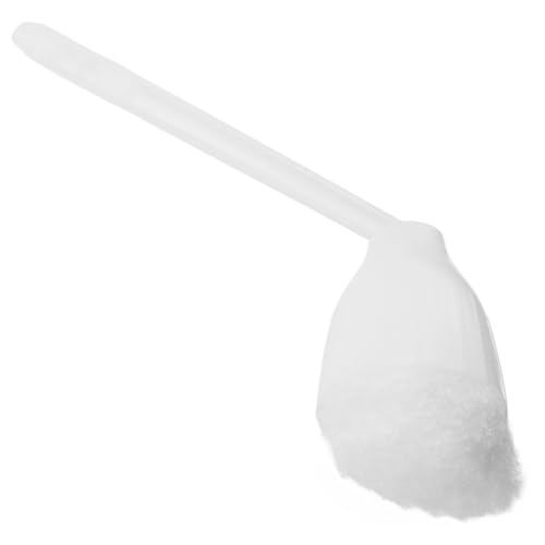 DEARMAMY Ergonomische Wc Bürste mit Langem Griff und Weichem Borstenkopf Flexible Toilettenbürste mit Wasser Auspressfunktion Kompatibel Inklusive Halter für Gründliche Badreinigung von DEARMAMY