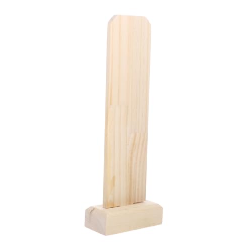 DEARMAMY Holz Memorial Tablet Gedenktafel mit Blanker Oberfläche für Tempel Opfer Zeremonien Vielseitig Einsetzbar Einfacher Aufbau für Religiöse Feiern und Gedenkveranstaltungen von DEARMAMY