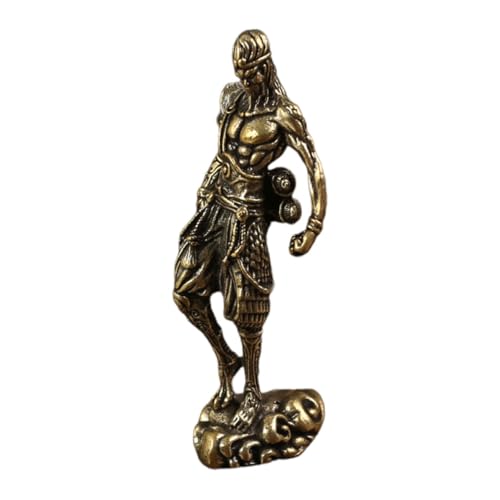 DEARMAMY Statue Spielzeug Figurine Messing Tier Skulptur Schreibtisch Statue für Wohnzimmer von DEARMAMY