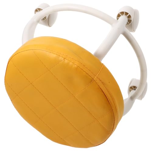 DEARMAMY Pediküre Hocker Kosmetiker Sitz Mit Rädern Tragbarer Nagelhocker Kurzer Hocker Salonhocker Mit Rädern Ergonomischer Stuhl Spa Sitz Gepolsterter Hocker Mit Rädern Maniküre von DEARMAMY