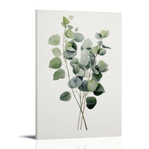 DEBAOKA Rustikale Blätter Wandkunst für Wohnzimmer, Vintage-Pflanzen, tropische Landschaftsgemälde auf Leinwand, Wandkunst, Poster für Heimdekoration, Wanddekoration DEBAOKA Rustikale Blätter Wandkunst für Wohnzimmer, Vintage-Pflanzen, tropische Landschaftsgemälde auf Leinwand, Wandkunst, Poster für Heimdekoration, Wanddekoration von DEBAOKA