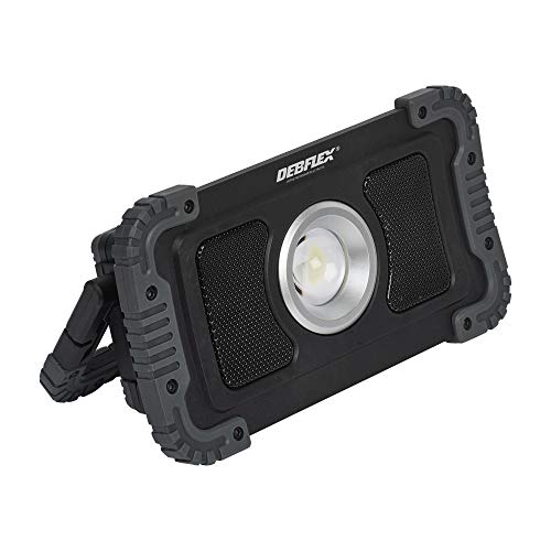 DEBFLEX Flutlicht, Baustrahler Bauleuchte – Kabellose LED-Scheinwerfer – Spot Chantier Simple Hp 4000 600494 von DEBFLEX