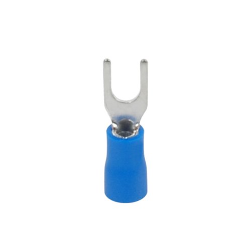 Debflex 711031 10 Stück Stahl-Gabel, Isolierter D4, blau von DEBFLEX