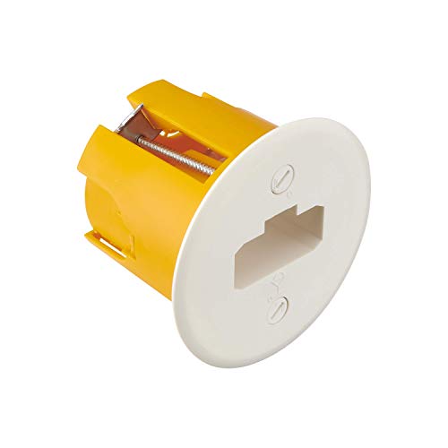 Debflex 718960 Wandleuchte, DCL Trockenbauwand D54, Orange von DEBFLEX