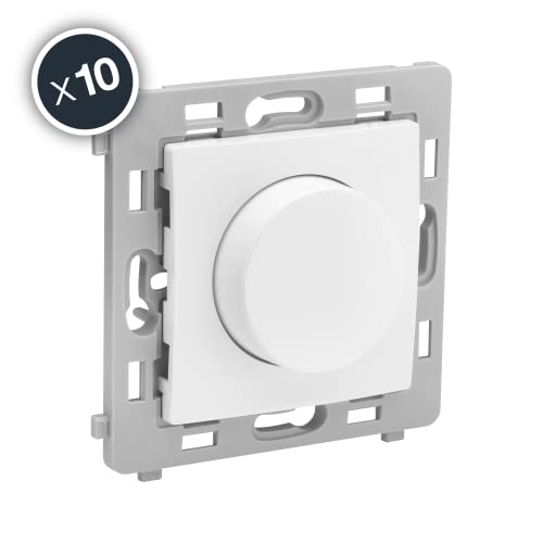 Debflex 802022 Drehdimmer, Weiß, 10 Stück von DEBFLEX