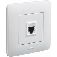 Eingebaute Schaltanlage Steckdose Rj45 komplett Casual Debflex Weiß glänzend - 742790 von DEBFLEX