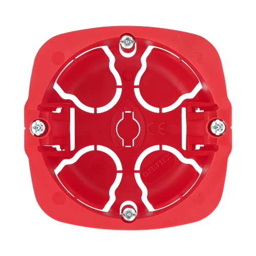 Einbaudose für Trockenbauwände, 1 Station, Ø 6 mm – Serie Caly – DEBFLEX 718014 von DEBFLEX