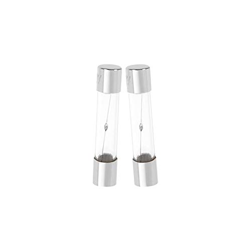 DEBFLEX 715416 Elektronische 0,5 A – Fusionssicherung – Set mit 2 Sicherungen aus Glas, schnelle Fusion 6 x 32 0,25 A von DEBFLEX