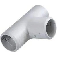 Graue T-Stücke für 20 mm IRO-Rohr, 2 Stück von DEBFLEX