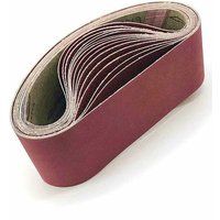 100 x 915 mm sortierte Schleifbänder für Bandschleifer – 5er-Pack (je 1 x Körnung 80/120/150/240/400), von DEBUNS von DEBUNS