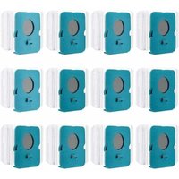 12 Stück Clean Station Staubbeutel für Samsung Bespoke Jet VCA-ADB95,VS20A95923W, Staubsauger-Ersatzbeutel, Staubsaugerbeutel, von DEBUNS