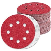 125 mm Schleifscheiben, 120er-Körnung, Schleifpapier, 100 Stück, 8 Löcher, Schleifscheibe für Exzenterschleifer, DEBUNS 125 mm Schleifscheiben, 120er-Körnung, Schleifpapier, 100 Stück, 8 Löcher, Schleifscheibe für Exzenterschleifer, DEBUNS von DEBUNS