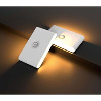 2er-Pack LED-Nachtlicht mit Bewegungsmelder, LED-Schranklichter, per USB wiederaufladbare Induktionslichter, magnetische LED-Induktionslampe für 2er-Pack LED-Nachtlicht mit Bewegungsmelder, LED-Schranklichter, per USB wiederaufladbare Induktionslichter, magnetische LED-Induktionslampe für von DEBUNS