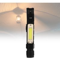 3-in-1 Multifunktions-Taschenlampe, Stirnlampe, Arbeitsleuchte, 90 Grad faltbar, leistungsstarke Beleuchtung, per USB wiederaufladbares Arbeitslicht, von DEBUNS