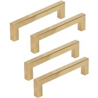 4 Stück. Goldfarbener Türgriff aus Edelstahl für Küchenschränke, Ersatzgriffe für Schränke, 12 x 12 x 193 mm..DEBUNS 4 Stück. Goldfarbener Türgriff aus Edelstahl für Küchenschränke, Ersatzgriffe für Schränke, 12 x 12 x 193 mm..DEBUNS von DEBUNS