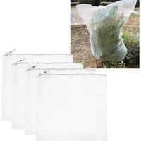 4er Set Netz-Pflanzenschutzbeutel für Pflanzen, Bäume und Gemüse - 75 x 80 cm, für Garten und Gewächshaus, von DEBUNS 4er Set Netz-Pflanzenschutzbeutel für Pflanzen, Bäume und Gemüse - 75 x 80 cm, für Garten und Gewächshaus, von DEBUNS von DEBUNS