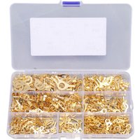 540-teiliges Messing-Kabelschuh-Sortiment mit Aufbewahrungsbox, M3, M4, M5, M6, M8, M10, DUBUNS 540-teiliges Messing-Kabelschuh-Sortiment mit Aufbewahrungsbox, M3, M4, M5, M6, M8, M10, DUBUNS von DEBUNS