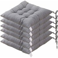6 quadratische Stuhlkissen 40x40 Sitzkissen Wohndeko Kissen gestepptes Stuhlkissen bequemes und buntes Bürostuhlkissen..DEBUNS 6 quadratische Stuhlkissen 40x40 Sitzkissen Wohndeko Kissen gestepptes Stuhlkissen bequemes und buntes Bürostuhlkissen..DEBUNS von DEBUNS
