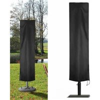 Ampelschirm-Abdeckung für den Garten aus 210D Oxford, wasserdicht, Abdeckung für Gartenschirm, Schutzhülle für Ampelschirm, UV-Schutz, Staubschutz, von DEBUNS