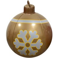 Aufblasbare Weihnachtskugel aus PVC - Aufblasbare Weihnachtsdekoration für draußen (6) ..DEBUNS von DEBUNS