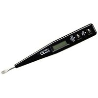Digitaler Tester, Bleistift, Schraubendreher, Sonde, Licht, Spannungsprüfer, Detektor, 12–220 V, elektrisches Voltmeter, Schwarz, von DEBUNS Digitaler Tester, Bleistift, Schraubendreher, Sonde, Licht, Spannungsprüfer, Detektor, 12–220 V, elektrisches Voltmeter, Schwarz, von DEBUNS von DEBUNS