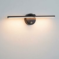 Dimmbare LED-Spiegelleuchten mit Schalter, 300° drehbare Badezimmer-Wandleuchte, LED, 5 W, 4000 K, Badezimmerspiegellampe für Schminktisch, von DEBUNS