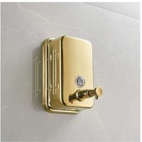 Golden Baroom Seifenspender zur Wandmontage, Flüssigseifenspender/Küchenseifenspender, 500 ml, von DEBUNS Golden Baroom Seifenspender zur Wandmontage, Flüssigseifenspender/Küchenseifenspender, 500 ml, von DEBUNS von DEBUNS
