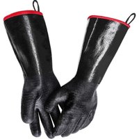 Grillhandschuhe, 239,9 cm, wasserdicht, hitzebeständig, für Truthahnfritteusen, zum Kochen mit rutschfestem, strukturiertem Griff, 45,7 cm. DEBUNS Grillhandschuhe, 239,9 cm, wasserdicht, hitzebeständig, für Truthahnfritteusen, zum Kochen mit rutschfestem, strukturiertem Griff, 45,7 cm. DEBUNS von DEBUNS
