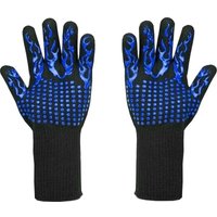 Grillhandschuhe hitzebeständig bis 800°C – Schnittfeste Handschuhe L5 – Premium-Ofenhandschuhe zum Grillen, Kochen, Backen und Schweißen (1 Paar Grillhandschuhe hitzebeständig bis 800°C – Schnittfeste Handschuhe L5 – Premium-Ofenhandschuhe zum Grillen, Kochen, Backen und Schweißen (1 Paar von DEBUNS