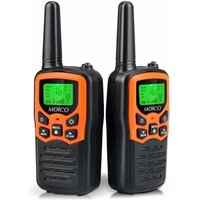 Heißer Verkauf - Walkie-Talkie, Langstrecken-Walkie-Talkie für Erwachsene mit 22 FRS-Kanälen, Familien-Walkie-Talkie mit LED-Taschenlampe, von DEBUNS