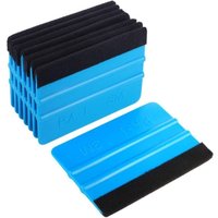Hochwertiger Rakel mit Faserkante für Auto-Vinyl-Wrapping, langlebiger Rakel für Fensterfolien, Rakel für Aufkleber (8er-Pack, Schwarz) ..DEBUNS von DEBUNS