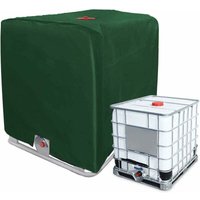 IBC Tankabdeckung Abdeckplane für 1000L IBC Container, GU.B/bon 116 x 100 x 120 cm Wassertankabdeckung Anti-UV Anti-Regen (Grün)..DEBUNS von DEBUNS