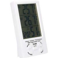 Innenhygrometer, digitales elektronisches Thermometer und Feuchtigkeitsmesser mit Temperatur- und Feuchtigkeitsmonitor für Zuhause, von DEBUNS von DEBUNS