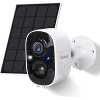 Kabellose WLAN-Überwachungskamera für den Außenbereich mit Akku, 1080P-IP-Kamera für den Innenbereich mit Farbnachtsicht, Zweiwege-Audio, von DEBUNS